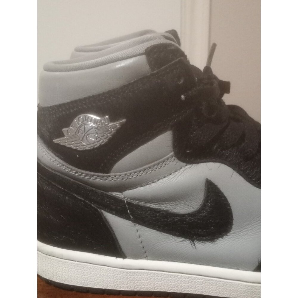 Nike Jordan 1 Retro High OG Twist 2.0 Med Black Grey Wmns 9/Men 7 DZ2523-001 - Picture 4 of 13